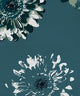 Gypsy Floral 2, Floral Print Napkin, Teal, Set of 4