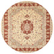 Ahgly Company Indoor Round Traditional Area Rugs, 3' Round