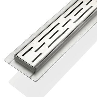 Kube 47.25" Linear Drain With Linear Grate