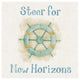 "New Horizons I Words" Digital Paper Print by Elyse DeNeige, 20"x20"