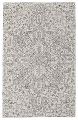 Natal R8778 Transitional/Vintage/Classic Rug, Ivory/Charcoal, 12'x15'