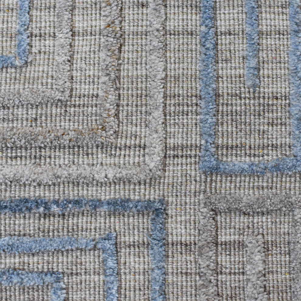 HAND WOVEN FLAT WEAVE KILIM POLYESTER RUGS -Rectangle,Ivory Multicolor,Geometric, [Rectangle] 5'x8'