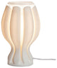 Flower 13" Tropical Plant-Based PLA Dimmable LED Table Lamp, White