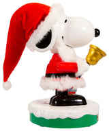 Kurt Adler 10" Battery-Operated Musical Santa Snoopy Nutcracker