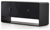 Caspian Sideboard, Black Ash Veneer