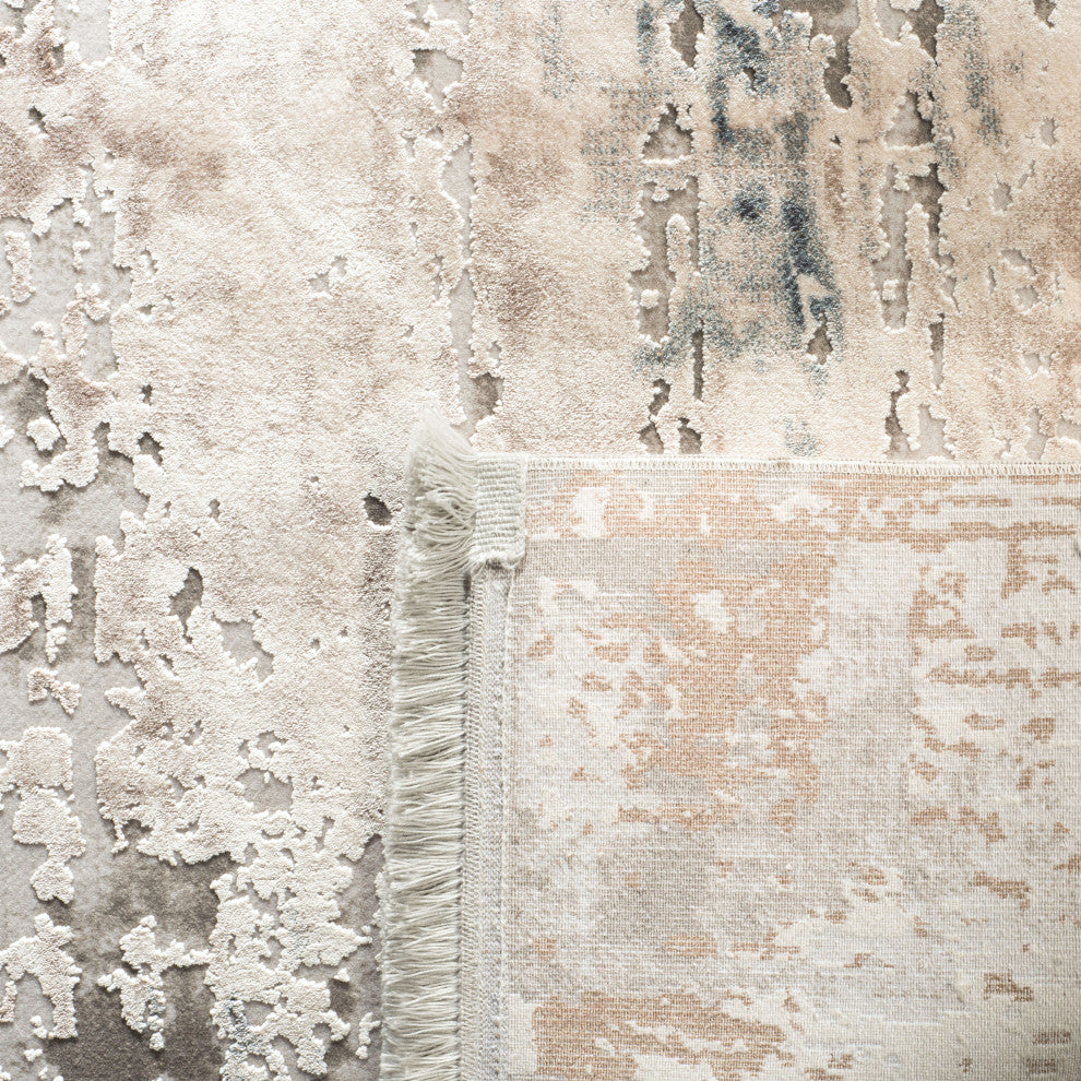 Safavieh Eclipse ECL184B Rug, Beige/Grey, 6' X 9'