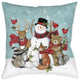 Laural Home Woodland Christmas 18" X 18" Indoor Decorative Pillow