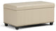 Amelia Storage Ottoman Bench