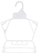 Plastic Infant Frame Hangers, Set of 100