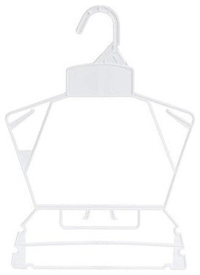 Plastic Infant Frame Hangers, Set of 100
