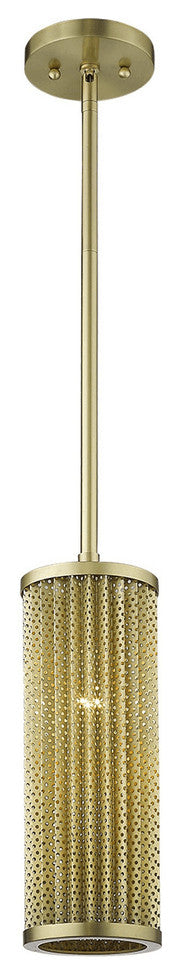 Basetti 1-Light Gold Pendant
