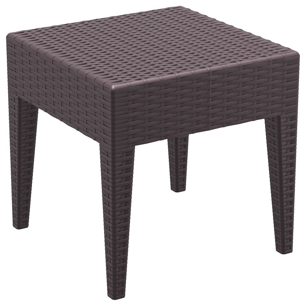 Compamia California 3-Piece Outdoor Chat Set, Brown