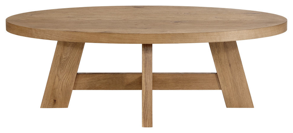 BoHo Natural Oval Coffee Table