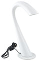 White Gooseneck Table Lamp