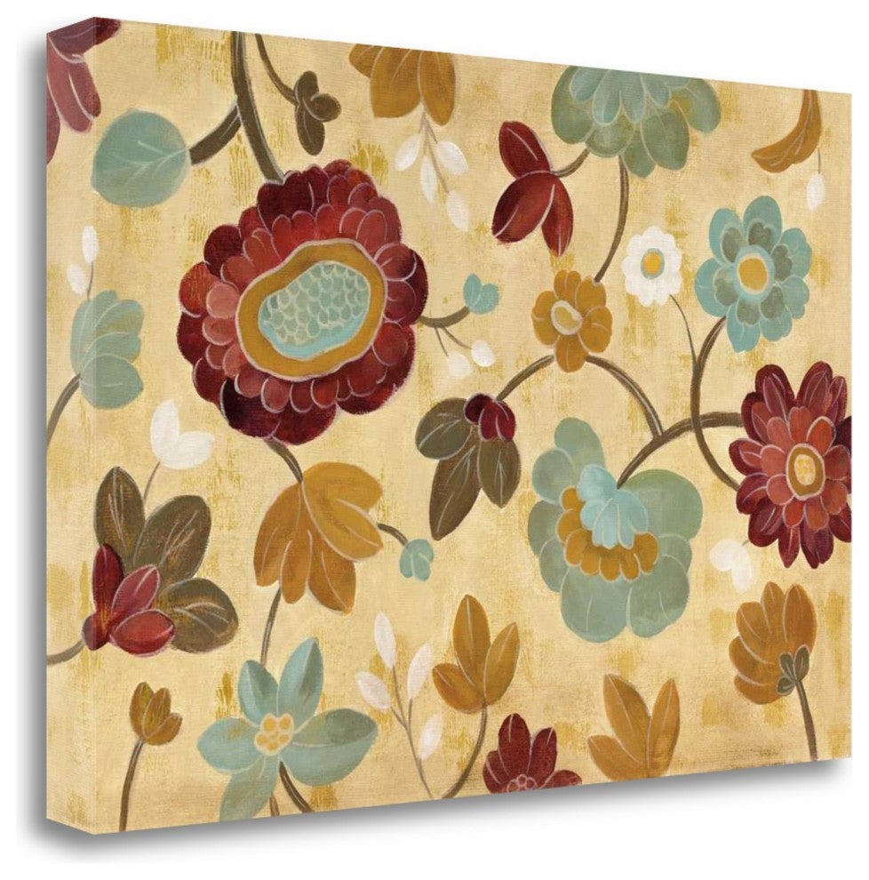 "Arts And Crafts Garden I" By Silvia Vassileva, Giclee on Gallery Wrap Canvas