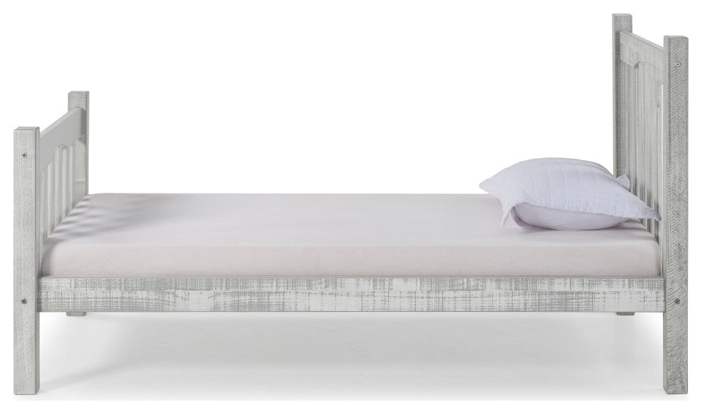 Mission Twin Bed, Gray