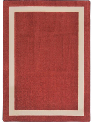 Portrait 5'4" X 7'8" Area Rug, Color Wine