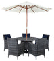 Summon 7-Piece Outdoor Patio Sunbrella Dining Set