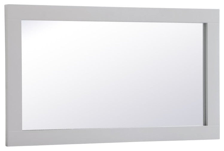 18" Contemporary Grey-Light Vanity Mirror