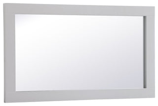 18" Contemporary Grey-Light Vanity Mirror