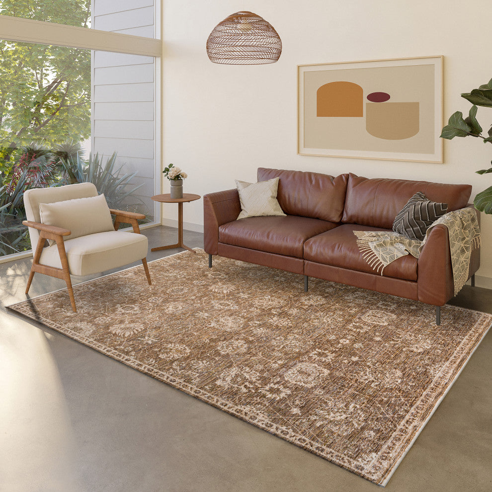 Yarra YA7 Chocolate 7'10" x 10' Rug