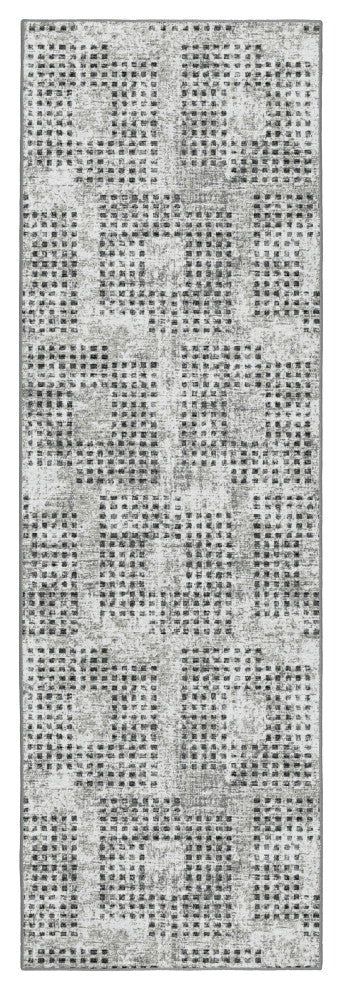 Dalyn Delano DA1 Pewter 2'6"x8' Runner Rug