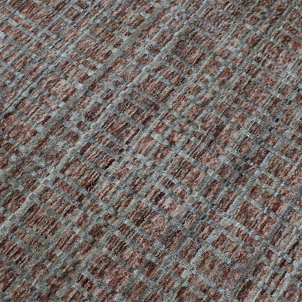 Paradise Area Rug, Brick Red, 3' x 5', Geometric