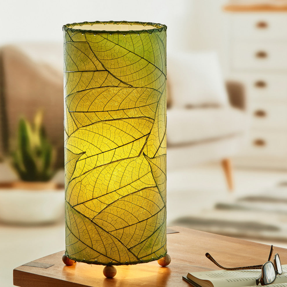 Cocoa Leaf Cylinder Green