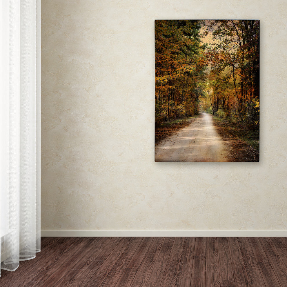 Jai Johnson 'Autumn Forest 3' Canvas Art, 47 x 35
