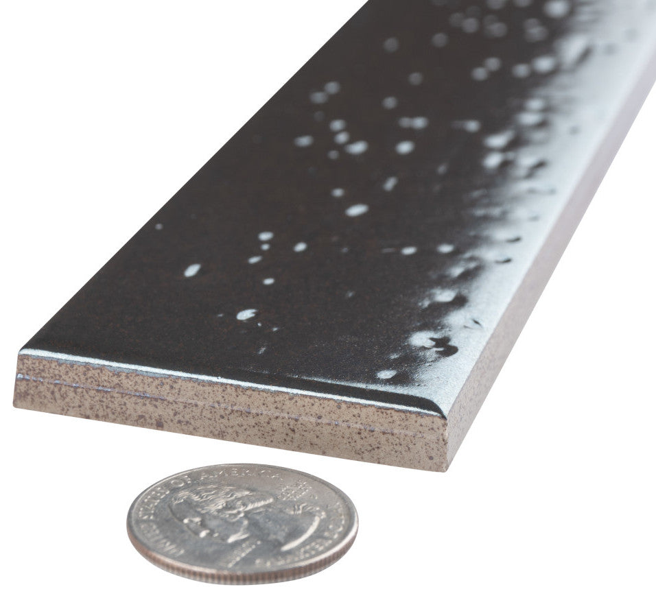 Muretto Argento Glossy Porcelain Wall Tile