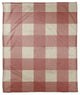 Red Buffalo Check 50x60 Coral Fleece Blanket