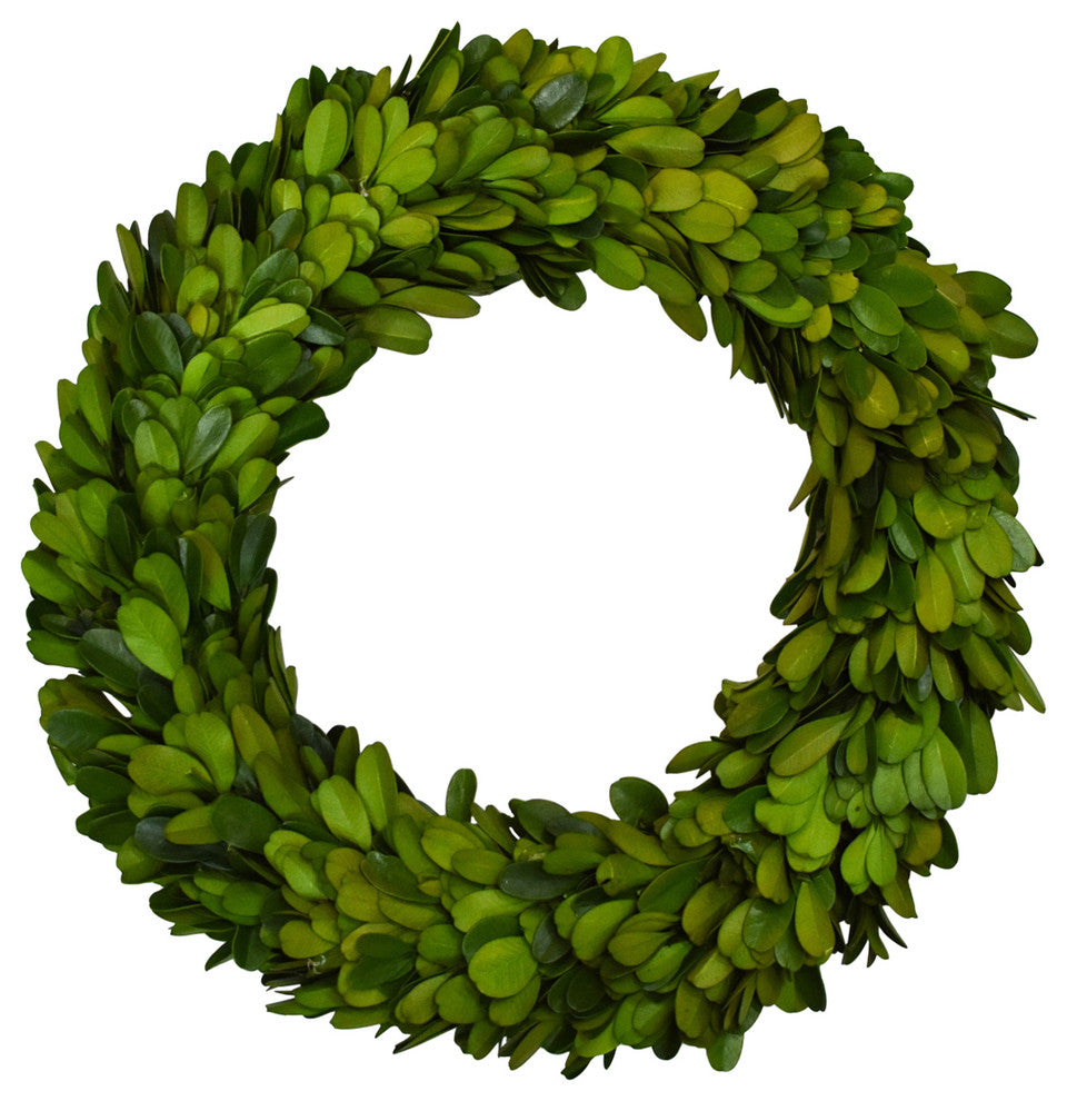 Boxwood Mini 10" Wreath, (2 Piece Set)