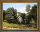 Gustave Courbet La Ruisseau de la Breme Framed Premium Canvas Print, 20"x25"