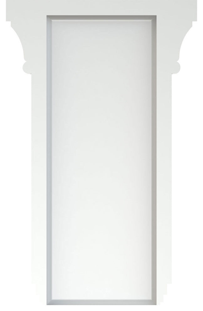 6"W x 2"D x 10 3/8"H Edwards Smooth Bracket