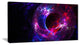 "Far Spherical Galaxy Purple" Abstract Digital Art Canvas Print