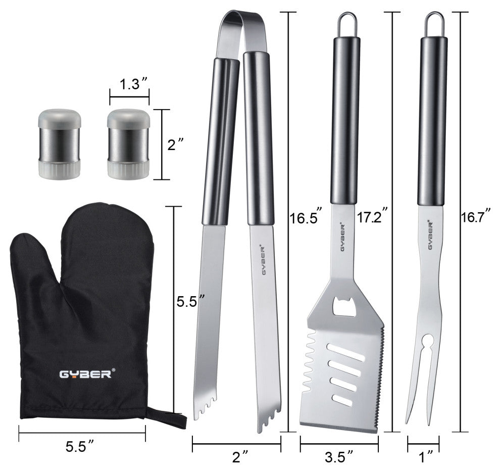 Gyber BBQ Tool Set