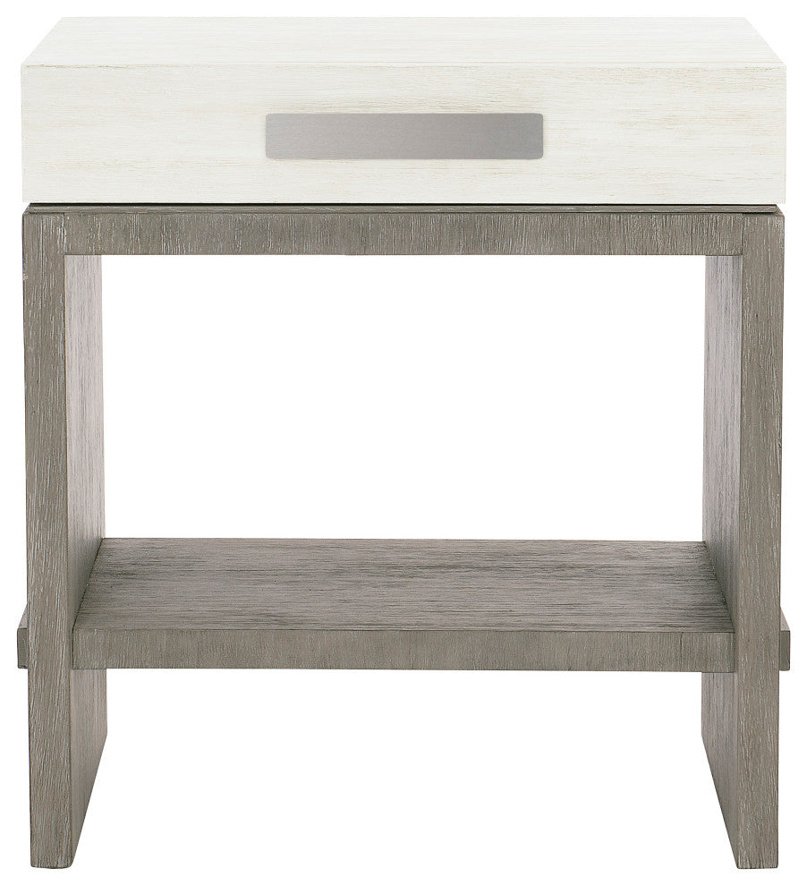 Bernhardt Foundations Nightstand, Light Shale Finish