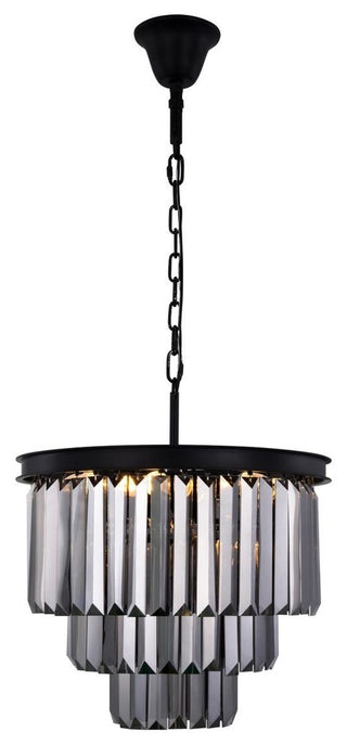 Sydney 9-Light Chandelier, Shade: Silver