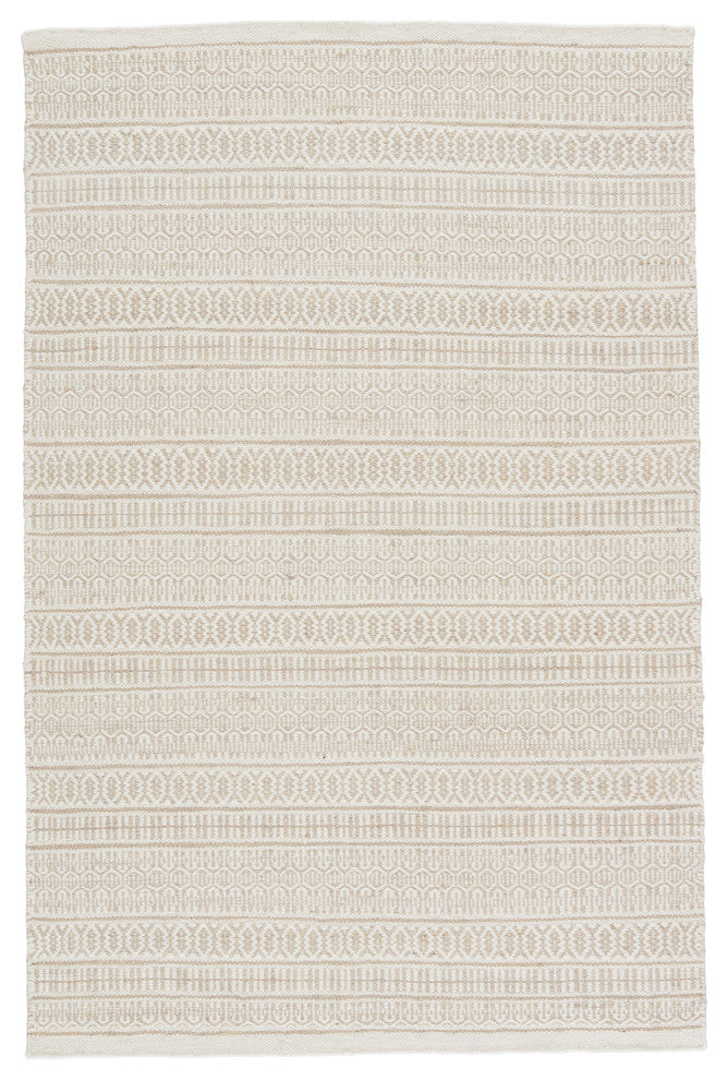 Jaipur Living Galway Natural Trellis Area Rug, Ivory/Cream, 9'x12'
