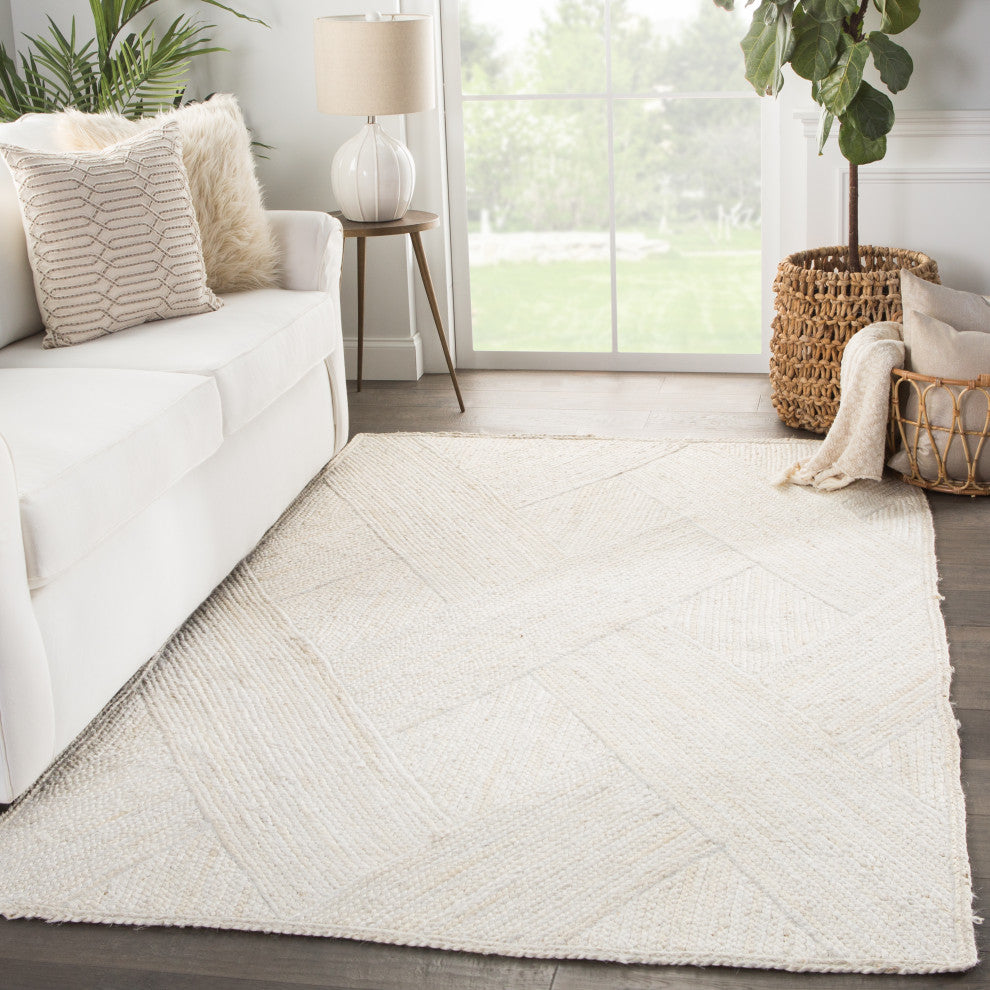 Jaipur Living Vero Natural Ivory Rug, 8' Rnd