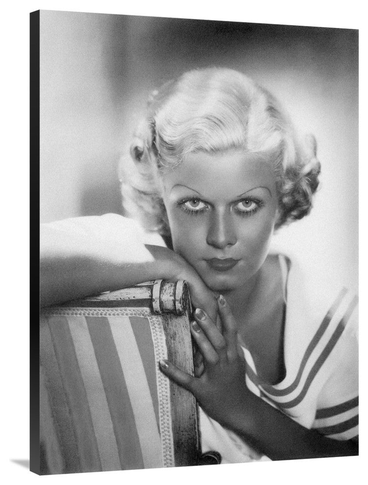"Jean Harlow" Stretched Canvas Giclee by Hollywood Photo Archive, 29x40"