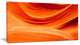 "Antelope Canyon Orange Wall" Landscape Photo Canvas Print, 32"x16"