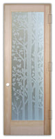 Interior Prehung Door or Interior Slab Door - Forest Trees - Douglas Fir...