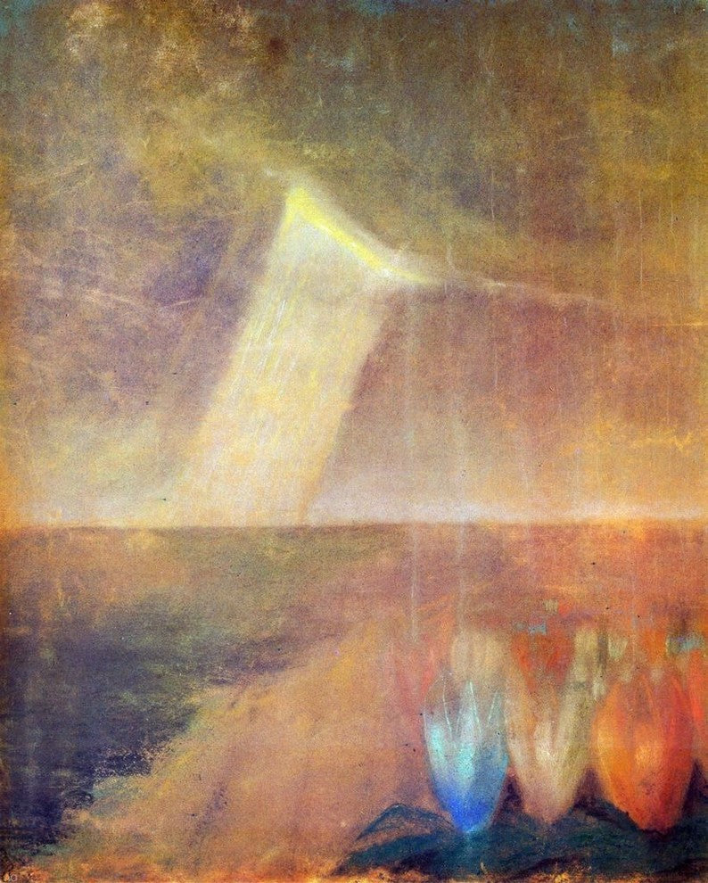 Mikalojus Ciurlionis The Hymn, 20"x25" Gallery Wrapped Canvas Print