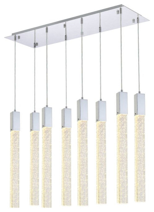 Wade 8-Light Pendant, Chrome