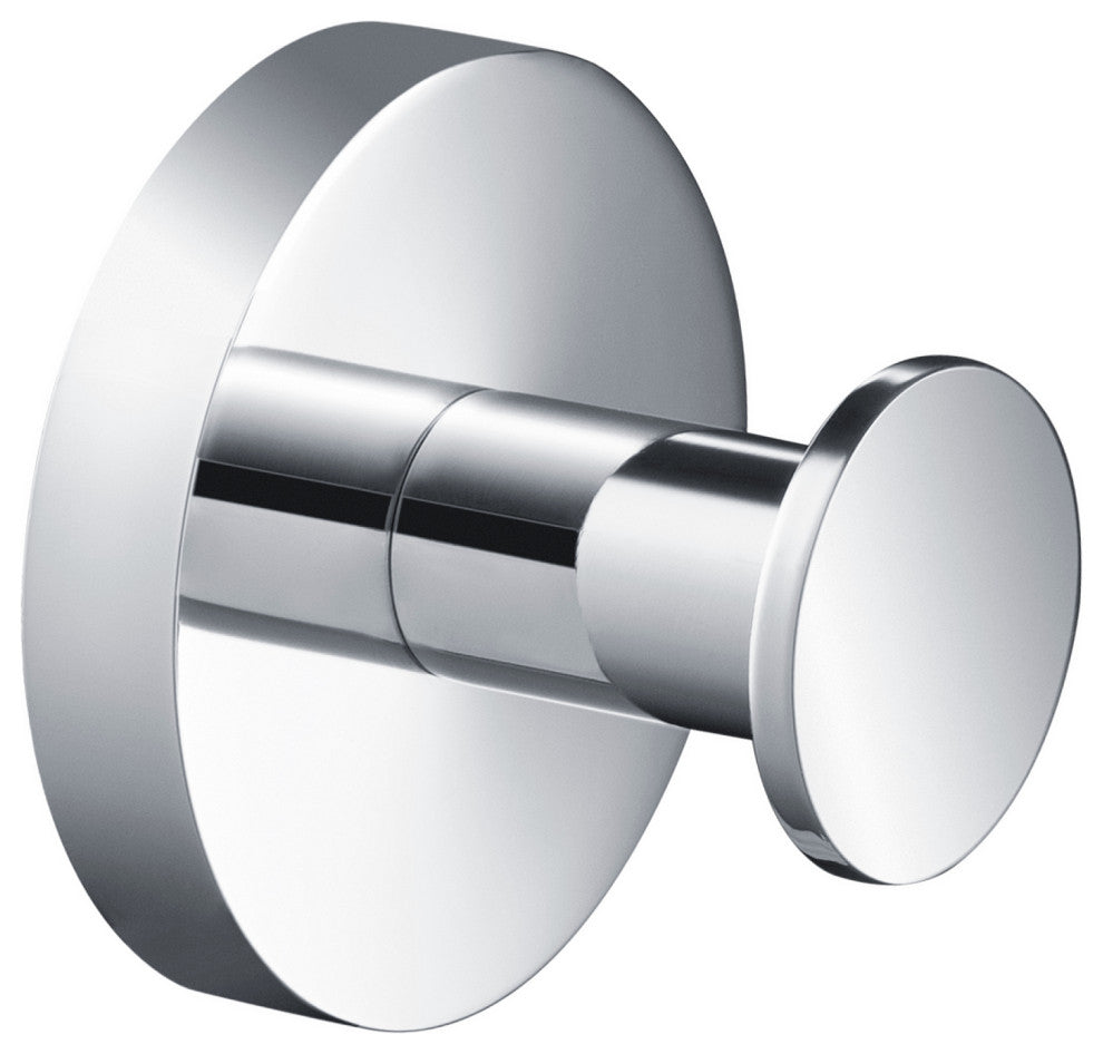 Elie Bathroom Robe and Towel Hook, Chrome