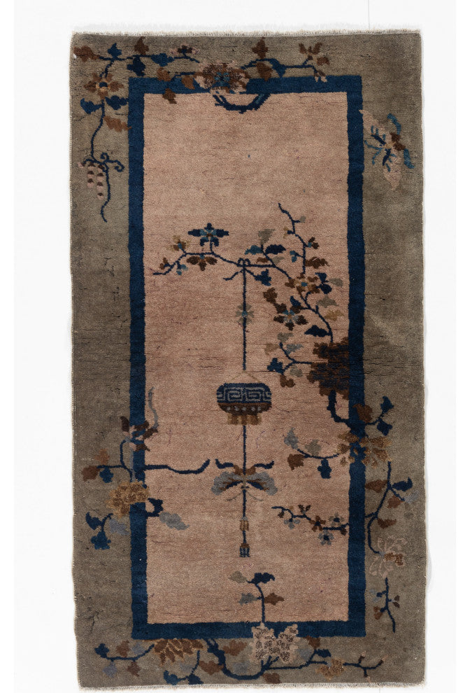 Vintage Chinese Rug 2'6x4'8"