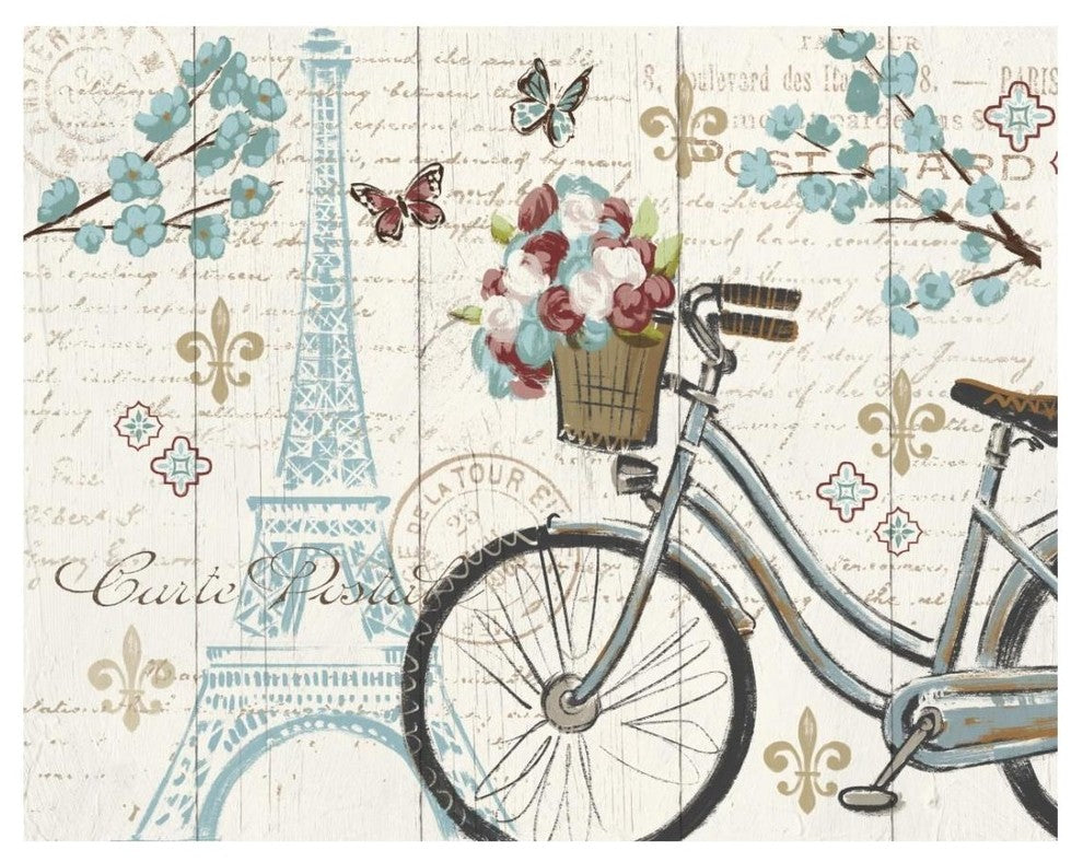 "Paris Tour II" Digital Paper Print by Janelle Penner, 26"x22"