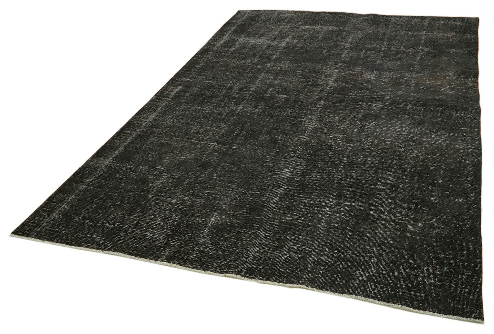 Rug N Carpet - Handmade Oriental 6' 3'' x 9' 9'' Unique Overdyed Rug