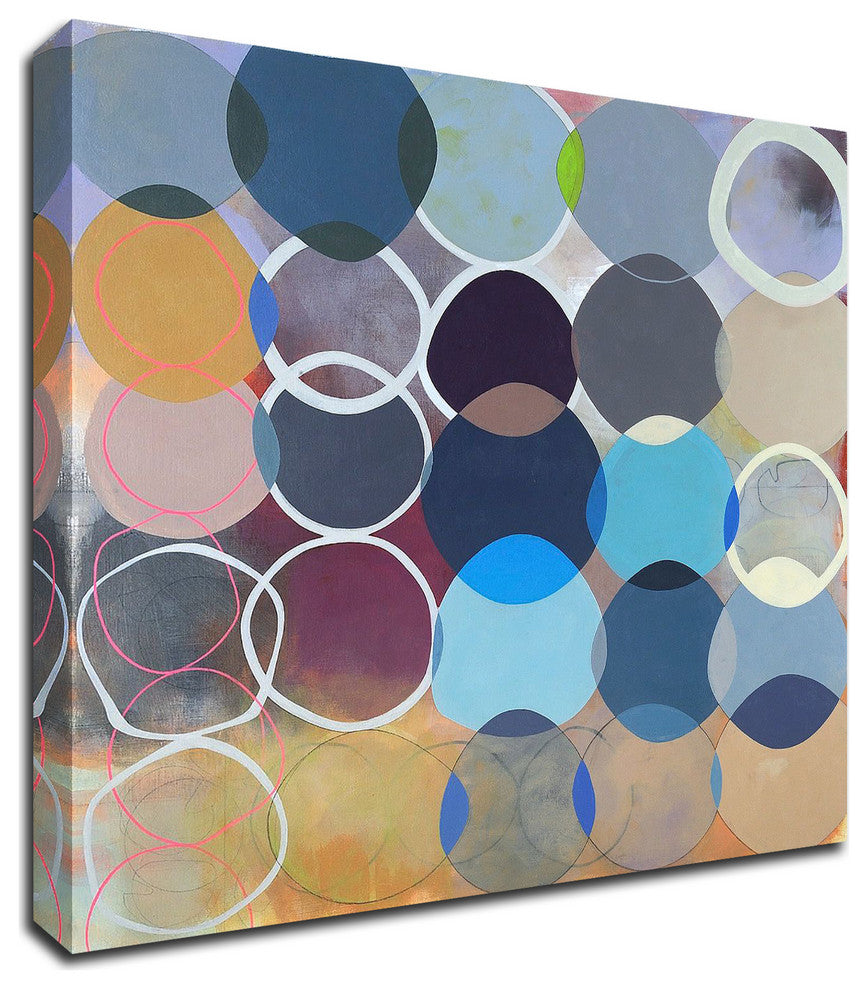 Which Way the World Turns by Naomi Taitz Duffy, Print on Canvas, 30" x 30"